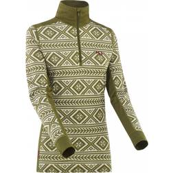 Kari Traa Floke Half Zip Baselayer - Tweed