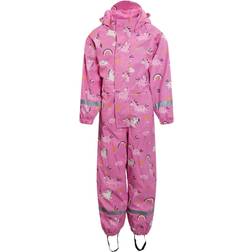 Nordbjørn Kattegatt Rain Suit - Happy Unicornday Wild Orchid