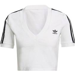 adidas Women's Originals Adicolor Classics Crop Top - White