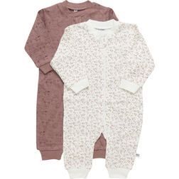 Pippi Pyjamas set in 2-pack - Burlwood (5965-433)