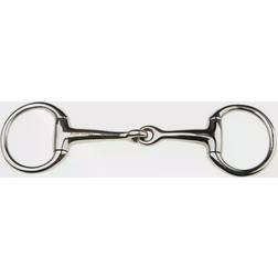 Korsteel Eggbutt Stainless Steel Jointed Snaffle Bit