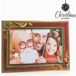 BigBuy Christmas BB-Accesorios Divertidos para Fotos Navideñas Planet (Pack de 5)