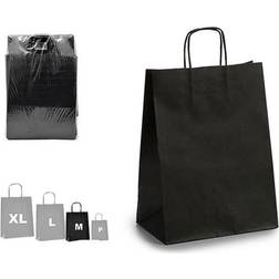 Pincello Paper Bag Black (12 x 40 x 24 cm)