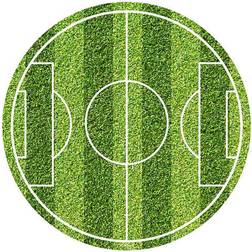 Dekora Tårtbild Fotbollsplan 20 cm