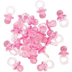 Unique Party Babyshower, Dekorationsnappar rosa 18-pack