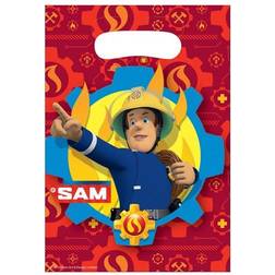 Amscan Brandmand Sam slikposer 8 stk