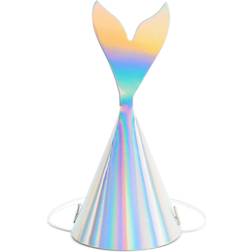 PartyDeco Partyhatte med havfrue tema