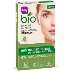 Bio Bandas De Cera Depilatoria Faciales