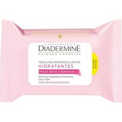 Diadermine Makeup renseservietter Fugtgivende (25 uds)