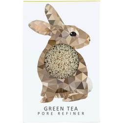 Konjac Mini Pore Refiner Woodland Rabbit with Green Tea - 1 pz.