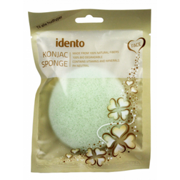 The Konjac Sponge Co. Circular Face Sponge Green Tea