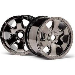 Wittmax Hpi Warlock Wheel Black Chrome (83X56Mm/2Pcs)