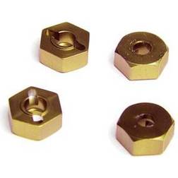 Maxam Wheel Hex Alu. Gold 4Pcs