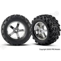 Traxxas TIRES & WHEELS, ASSEMBLED, GLU