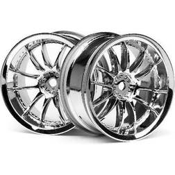 Wittmax Hpi Work Xsa 02C Wheel 26Mm Chrome (3Mm Offset)