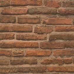 Living Walls A.S. Creation AS Creation House Brick Pattern Wallpaper Faux Effect Re
