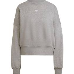 Adidas Women's Originals Adicolor Essentials Fleece Sweatshirt - Medium Grey Heather