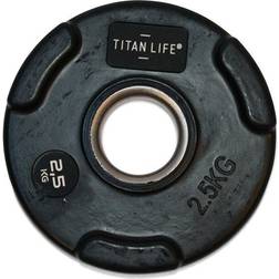 Titan Life PRO vægtplade Grib gummi