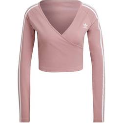 Adidas Cropped Long Sleeve Tee Magic Mauve