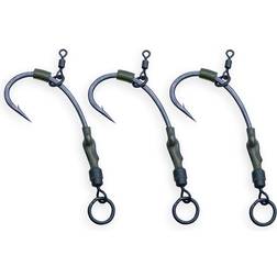 E-S-P Ronnie Rigs Curve Shanx Size 4 Barbed Pack Of 3