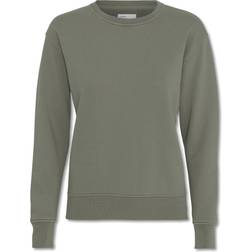 Colorful Standard Women Classic Organic Crew - Dusty Olive