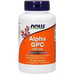 Now Foods Alpha GPC 300mg 60 stk