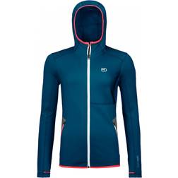 Ortovox Fleece Hoody W - Petrol Blue