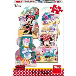 Dino Minnie & Daisy 4 x 54 Pieces