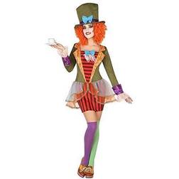 Th3 Party Crazy Female Milliner Adult Costume