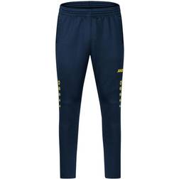 JAKO Challenge Training Trousers Unisex - Seablue/Neon Yellow