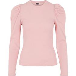 Pieces Anna Long Sleeved Blouse - Zephyr