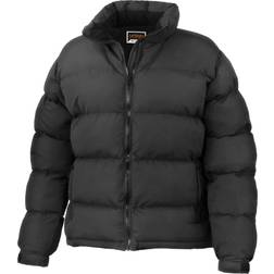 Result Urban Outdoor Holkham Down Feel Jacket - Zwart/Blauw