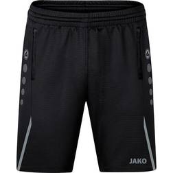 JAKO Challenge Training Shorts - Black/Stone Grey