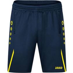 JAKO Challenge Training Shorts - Seablue/Neon Yellow