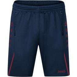 JAKO Challenge Training Shorts - Seablue/Maroon