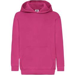 Fruit of the Loom Kid's Hooded Sweatshirt - Fuchsia