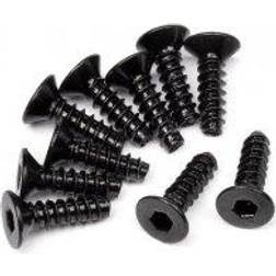 HPI Racing Tp. Flat Head Screw M3X10mm (Hex Socket/10Pcs)