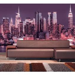 Arkiio Fototapet NYC: Purple Nights 450x315