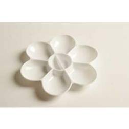 Artino Artino Plastpalett Blomster Vit 7 rum