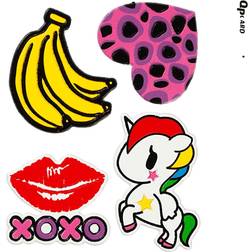 Creativ Company Soft Stickers, ark 12,2x17,75 cm, XOXO, 1ark