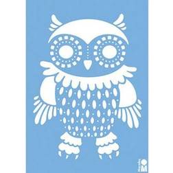 Marabu Stencil A4 Owl