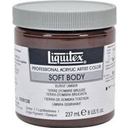 Liquitex Soft Body 237 ml Burnt Umber 128