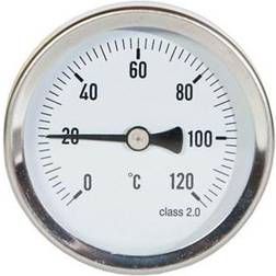 Skivetermometer Ø63 1/2″x45 mm 0-60°C
