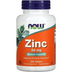 Now Foods Zinc 50mg 250 pcs