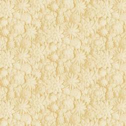 Fine Decor Dimensions Yellow Floral 3D Wallpaper Yellow