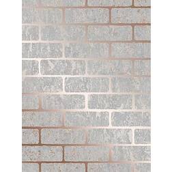 Superfresco Easy Superfresco Milan Brick Wallpaper Rose Gold