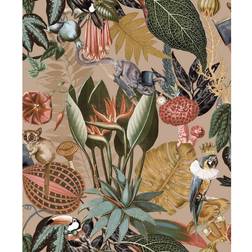 Holden Wonderland Gold Wallpaper wilko