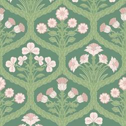 Cole & Son Floral Kingdom lysegrøn tapet 10x0,685 m fra 68,5 cm x 10 m