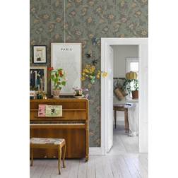 Sandberg Wallpaper Charlotta Forest Green 830-78