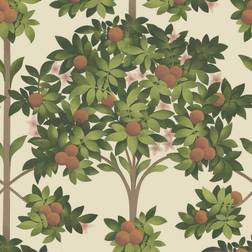 Cole & Son Orange Blossom hvid tapet 10,05x0,52 m fra 52 cm x 10.05 m